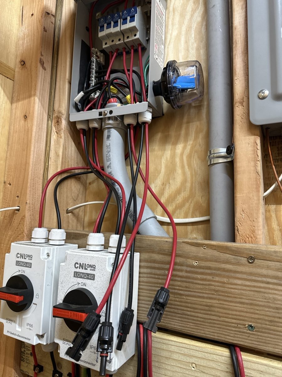 Solar disconnects