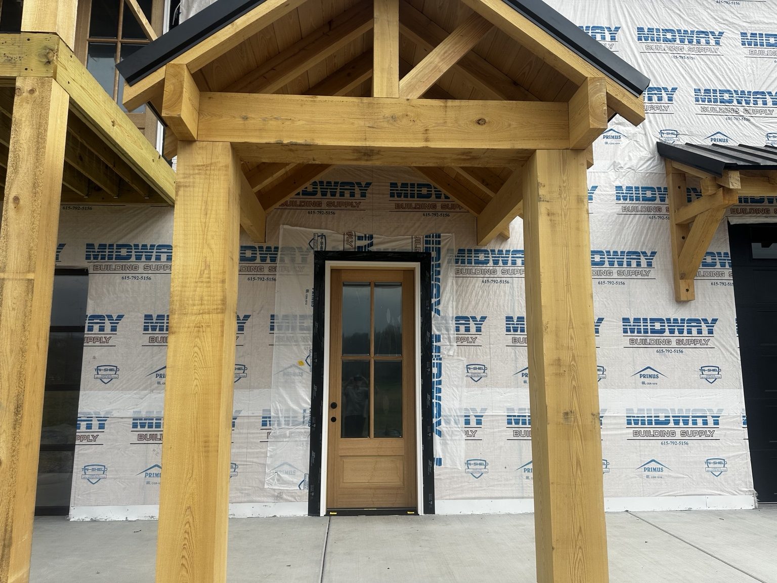 Custom timber detail